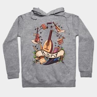 Bard Dungeons and Dragons Class Design Hoodie